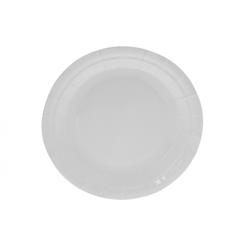 7 Inch White Paper Plates (8pk) 7 Inch White Paper Plates (8pk)