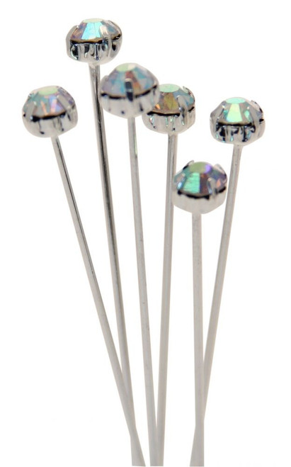 Iridescent Diamond Pin 4mm