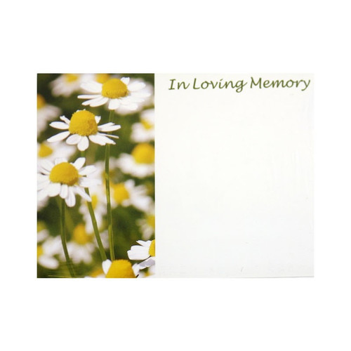 Large- In Loving Memory Daisies (x6) Large- In Loving Memory Daisies (x6)