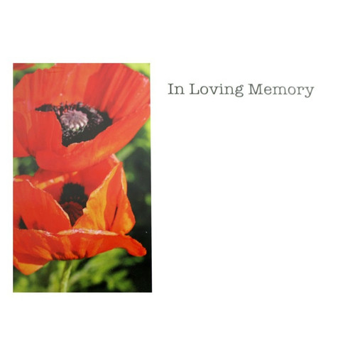 Large- In Loving Memory Red Poppies (x6) Large- In Loving Memory Red Poppies (x6)