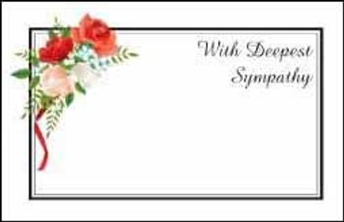 Flowers - With Deepest Sympathy Flowers - With Deepest Sympathy