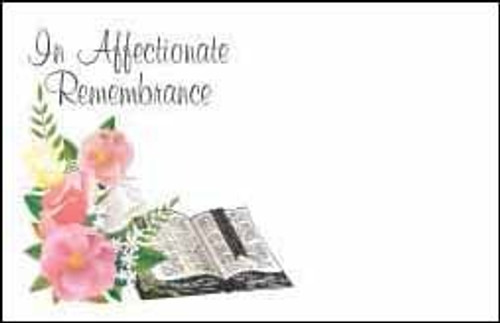 Flowers/Bible-In Affectionate Flowers/Bible-In Affectionate