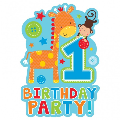 One Wild Boy Party Invitations One Wild Boy Party Invitations
