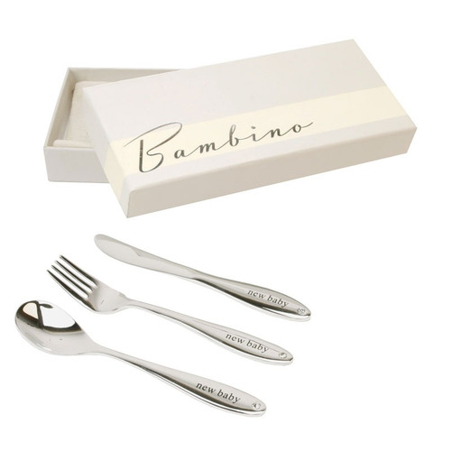 Bambino Silver Plated Cutlery Set