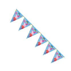Peppa Pig Blue Flag Bunting