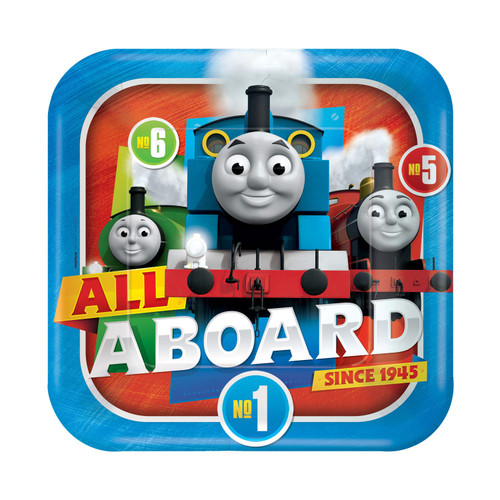 Thomas the Tank Engine Party Plates Thomas the Tank Engine Party Plates