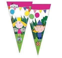 Ben and Hollys Little Kingdom party supplies cone cello bags