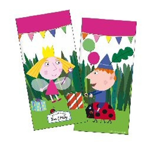 Ben and Hollys Little Kingdom party loot bags Ben and Hollys Little Kingdom party loot bags