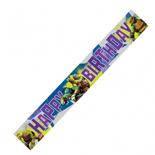 Teenage Mutant Ninja Turtles Party Foil Banner