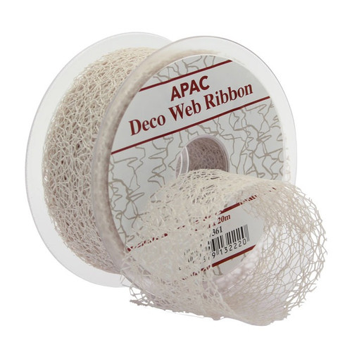 Ivory Deco Web Ribbon Ivory Deco Web Ribbon