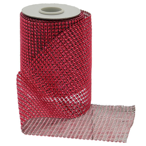Red Diamante Ribbon Red Diamante Ribbon