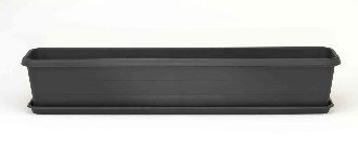 Stewart 40cm Terrace Trough - Black
