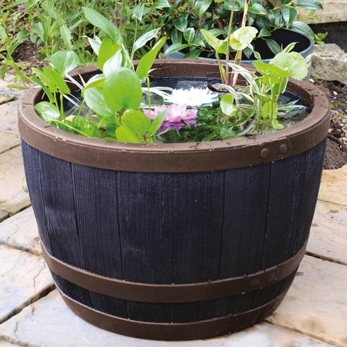 Blenheim Half 61cm Barrel Planter