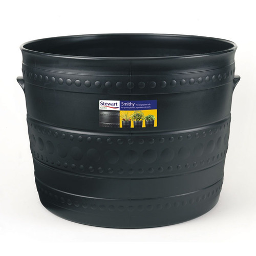 Stewart - Smithy 35cm Patio Tub - Black Stewart - Smithy 35cm Patio Tub - Black