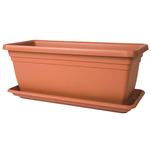 Stewart 80cm Deep Trough - Terracotta Stewart 80cm Deep Trough - Terracotta