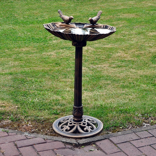 Kingfisher Bronze Effect Bird Bath Kingfisher Bronze Effect Bird Bath