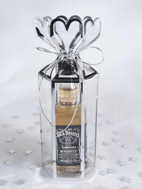 Silver Trimmed Lantern Favour Box Silver Trimmed Lantern Favour Box