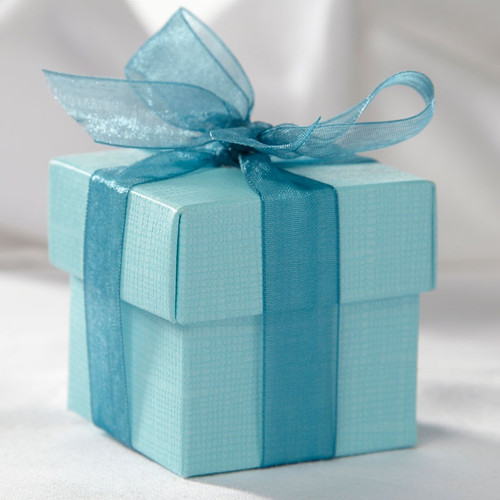 Turquoise Square Box and Lid Turquoise Square Box and Lid