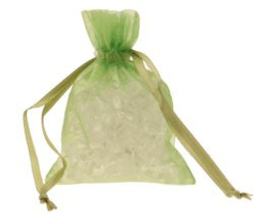 Lime Organza Favour Bag (7 x 10cm) Lime Organza Favour Bag (7 x 10cm)