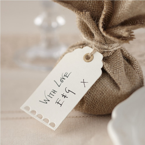 Ivory Vintage Favour Tags Ivory Vintage Favour Tags