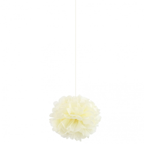 Ivory Pom Pom (10 inch) Ivory Pom Pom (10 inch)