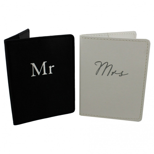 Mr & Mrs Matching Passport Holders