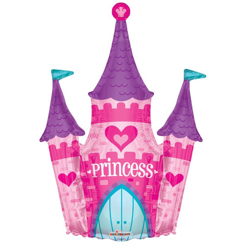 36" Princess Castle Supershape Balloon 36" Princess Castle Supershape Balloon