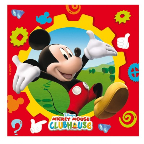 Mickey Mouse Clubhouse party napkins Mickey Mouse Clubhouse party napkins