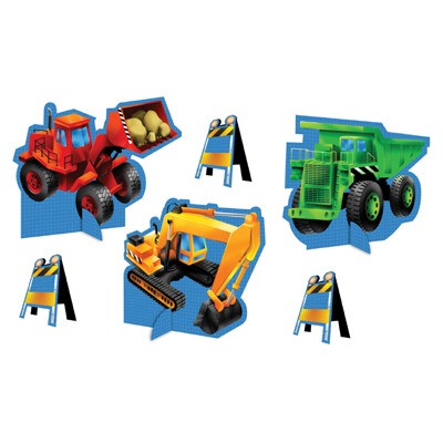 Construction Party Centrepiece