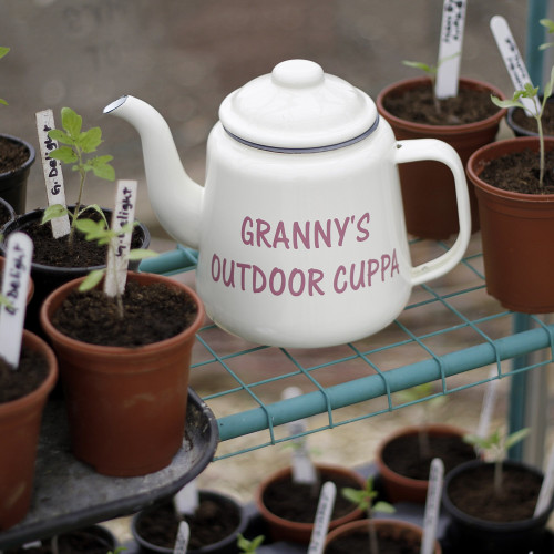 Personalised Metal Teapot