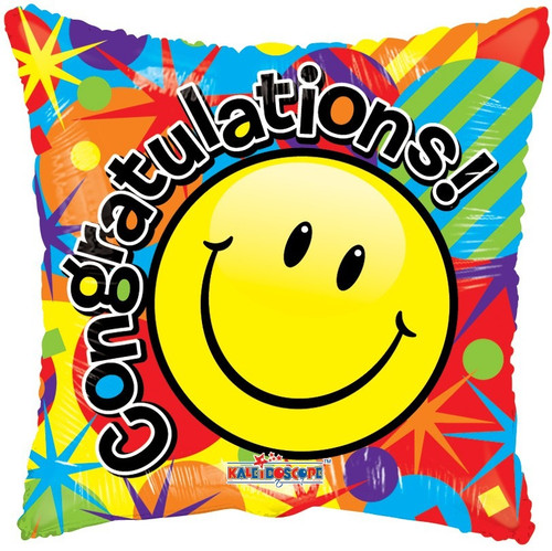 18" Smiley Congratulations