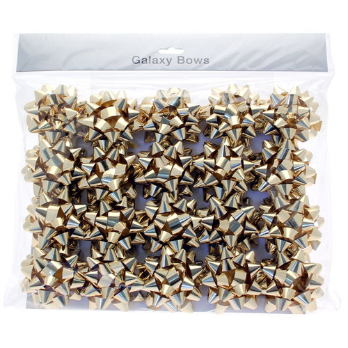Metallic Gold Sticky Back Bows (x20) Metallic Gold Sticky Back Bows (x20)