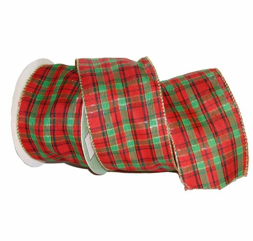 Bonnie Tartan Ribbon 63mm Bonnie Tartan Ribbon 63mm
