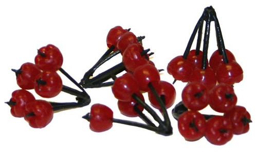 Plastic Berry Clusters (x100)