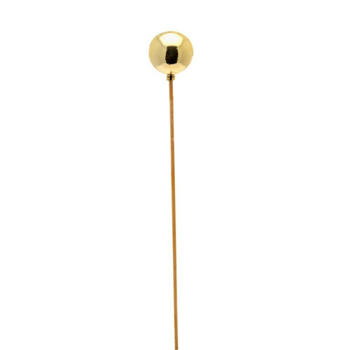 Gold Bauble Pick 3.8cm Gold Bauble Pick 3.8cm