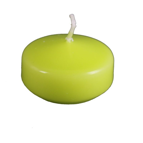 Lime Floating Candle Tub Lime Floating Candle Tub
