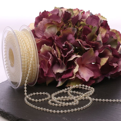Iridescent Pearls on Spool 4mm