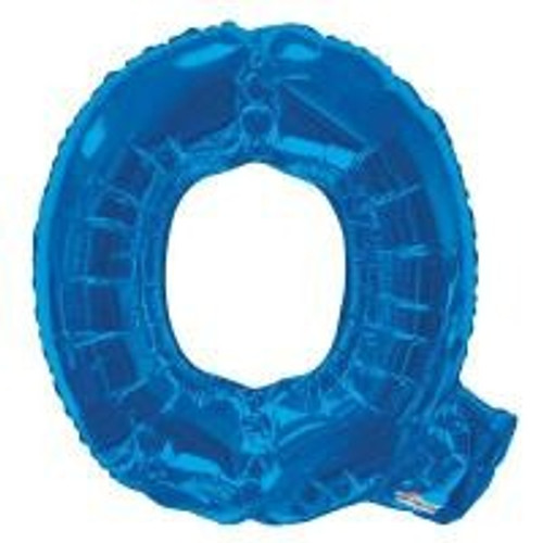 34" Letter Balloon - Q - Blue 34" Letter Balloon - Q - Blue