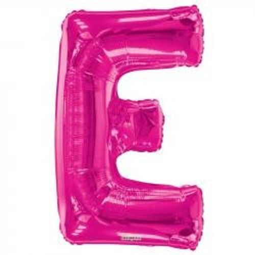 34" Letter Balloon - E - Pink 34" Letter Balloon - E - Pink