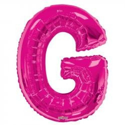 34" Letter Balloon - G - Pink 34" Letter Balloon - G - Pink