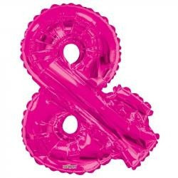 34"  Letter Balloon - & - Pink