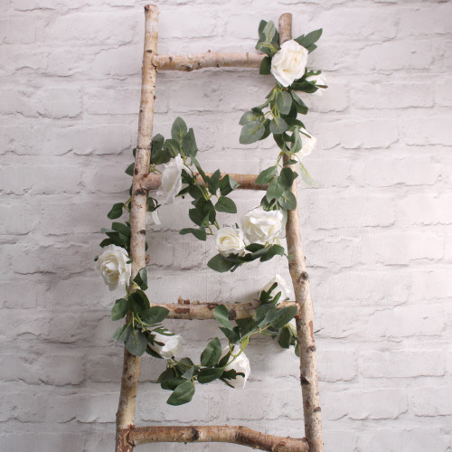 Rose Garland White Rose Garland White