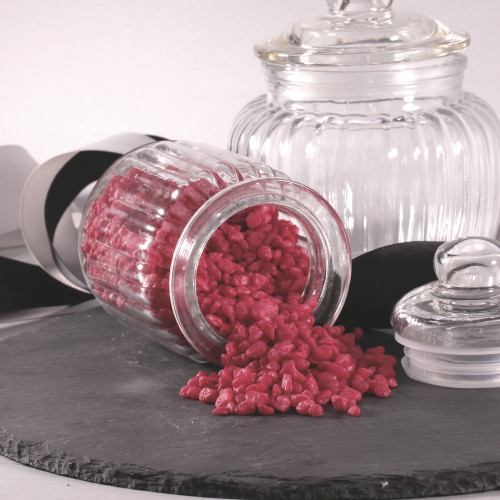 750 Gram Jar of Cerise Pebbles 750 Gram Jar of Cerise Pebbles