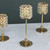 Crystal Effect Candle Holder 30cm 