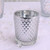 Silver Glass Votive 9cm