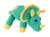 Toby Triceratops - GoGo Green /School Bus Yellow