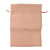 Jute Drawstring Bag with Plastic Inner liner (31x42cm)