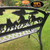 100% Cast Iron Bench (with Horses & Trees)