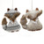Fabric Knitted Fox Hanging Tree Decoration (Assorted Design) 