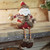 Sitting Santa & Snowman Shelf Decoration (2 Assorted Designs)